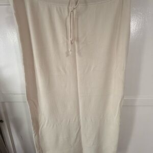 Universal Thread Cream Knit Skirt